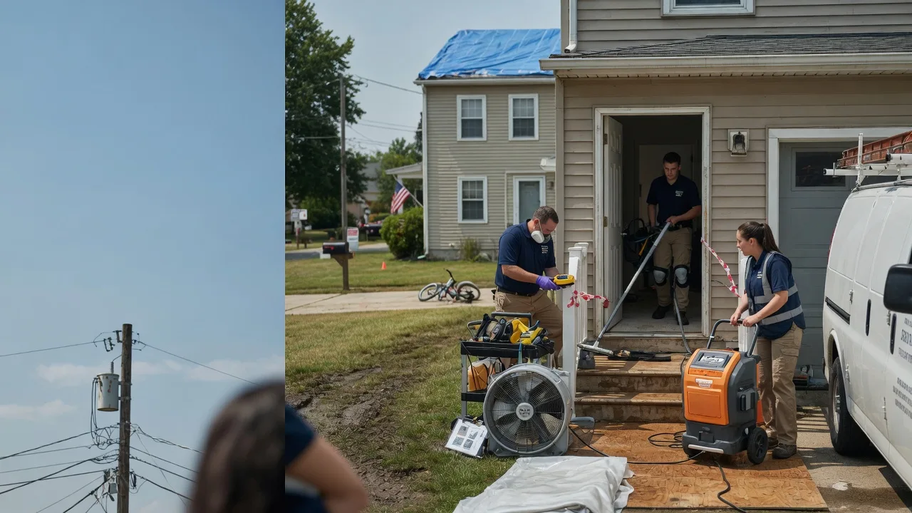Water Damage Repair in Mcfaddin, TX near me